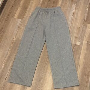 WIHOLL wide leg Gray Women's Lounge Pants